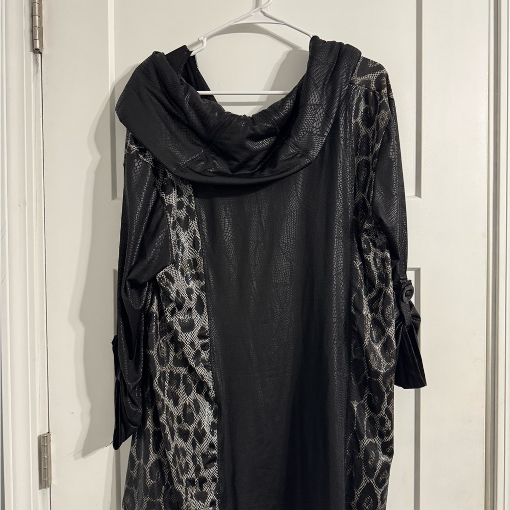 My Pretty Angel Black Textured Jacket - Picture 4 of 4
